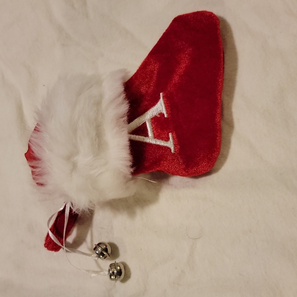 Monogram A Stocking Ornament